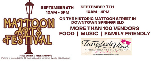 Tangled Vine Jewelry at the Mattoon Street Arts Festival