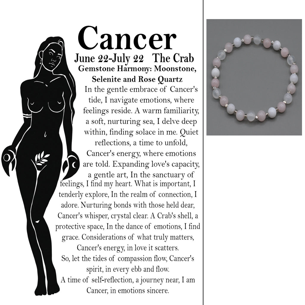 Gemstones that embody the spirit of the stars. Designed with a durable, high-quality stretch band.