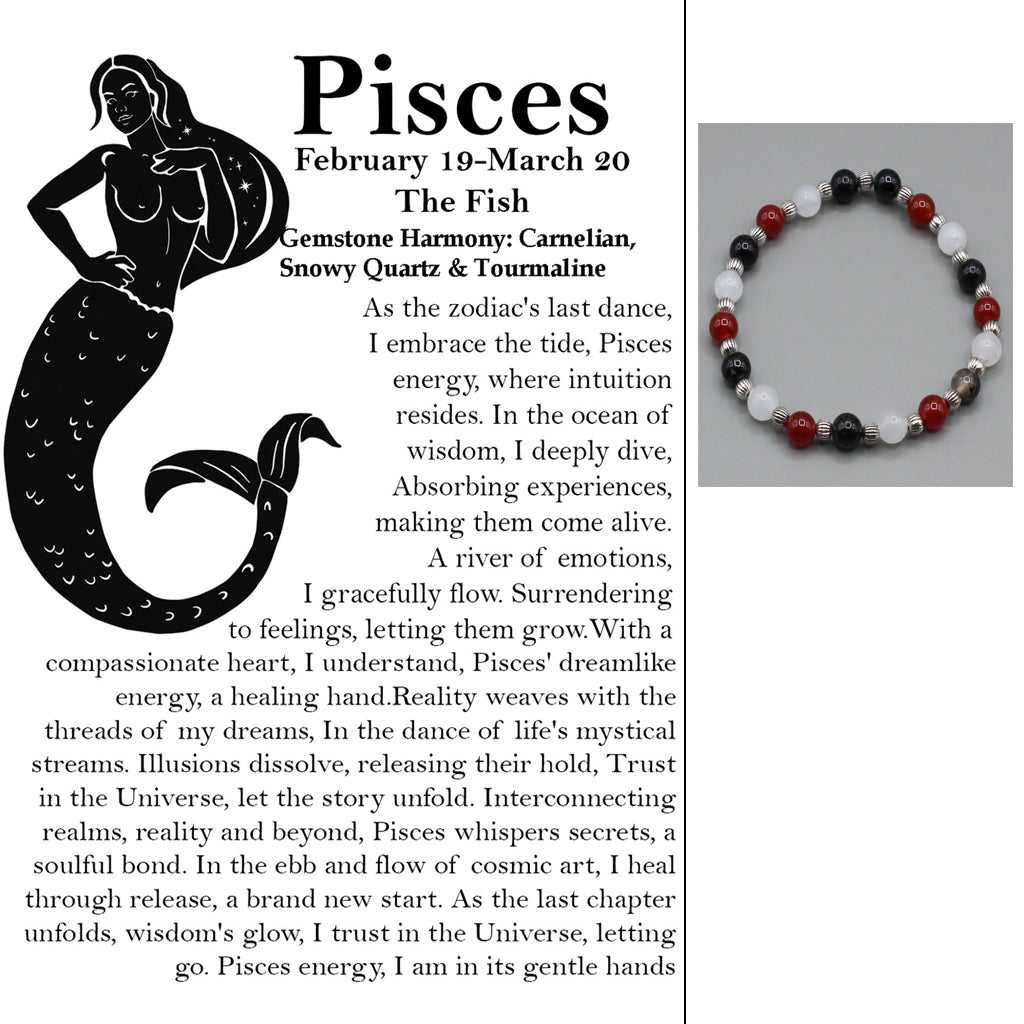 Gemstones that embody the spirit of the stars. Designed with a durable, high-quality stretch band.