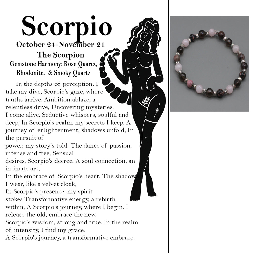 Gemstones that embody the spirit of the stars. Designed with a durable, high-quality stretch band.