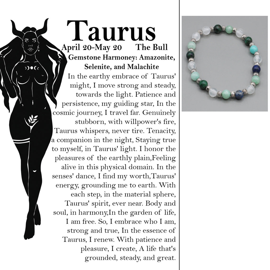 Gemstones that embody the spirit of the stars. Designed with a durable, high-quality stretch band.