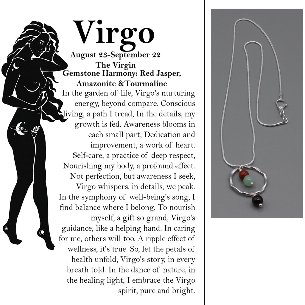 Carefully selected gemstones. Featuring a dangle on a Sterling Silver Plated Snake Chain.