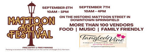 Tangled Vine Jewelry at the Mattoon Street Arts Festival