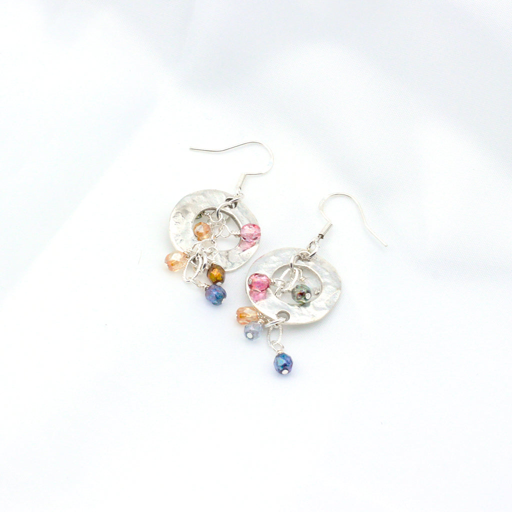 Bubbly Rose' - Earrings