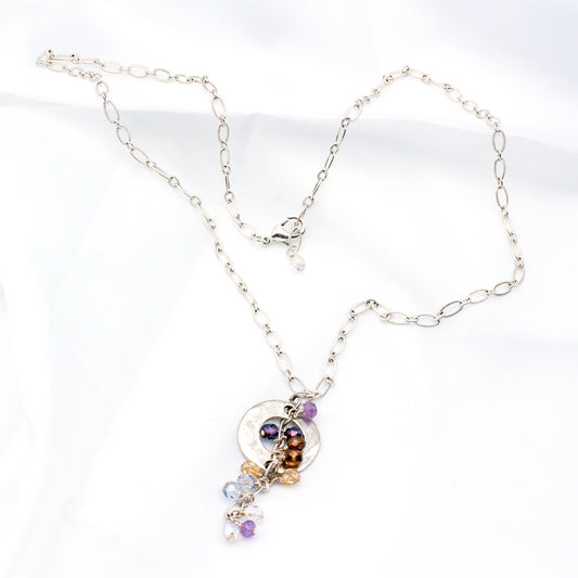 Bubbly Rose' - Necklace