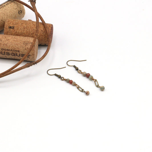 Coeur Blanc - Earrings