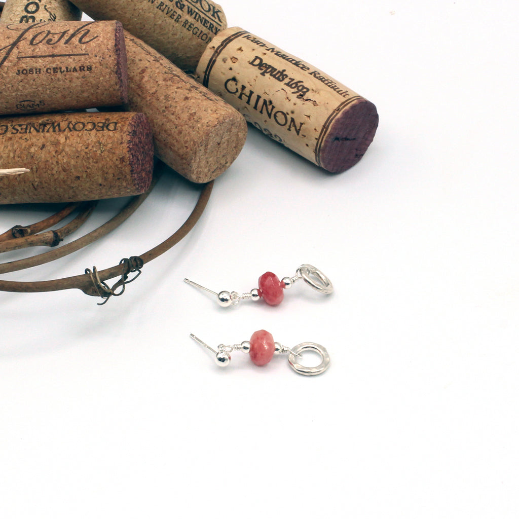 Pink Bubbly - Earrings