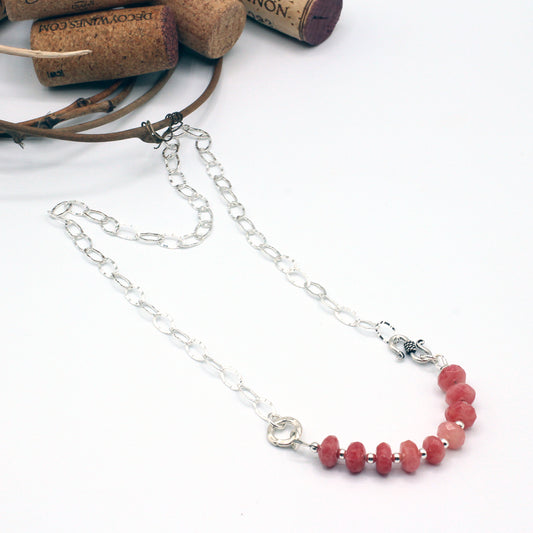 Pink Bubbly - Necklace