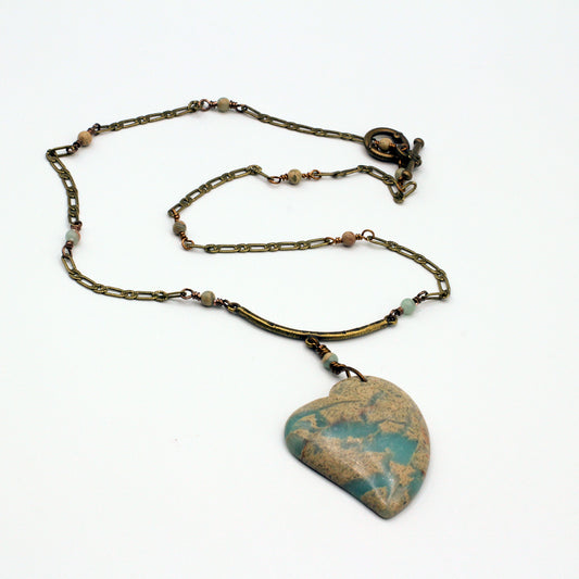 Coeur Blanc - Necklace