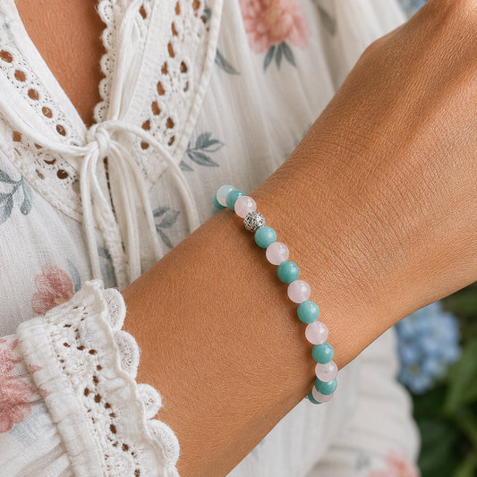 Celebrate the caring and intuitive spirit of Cancer with gemstones chosen to represent harmony, intuition, and a nurturing heart.