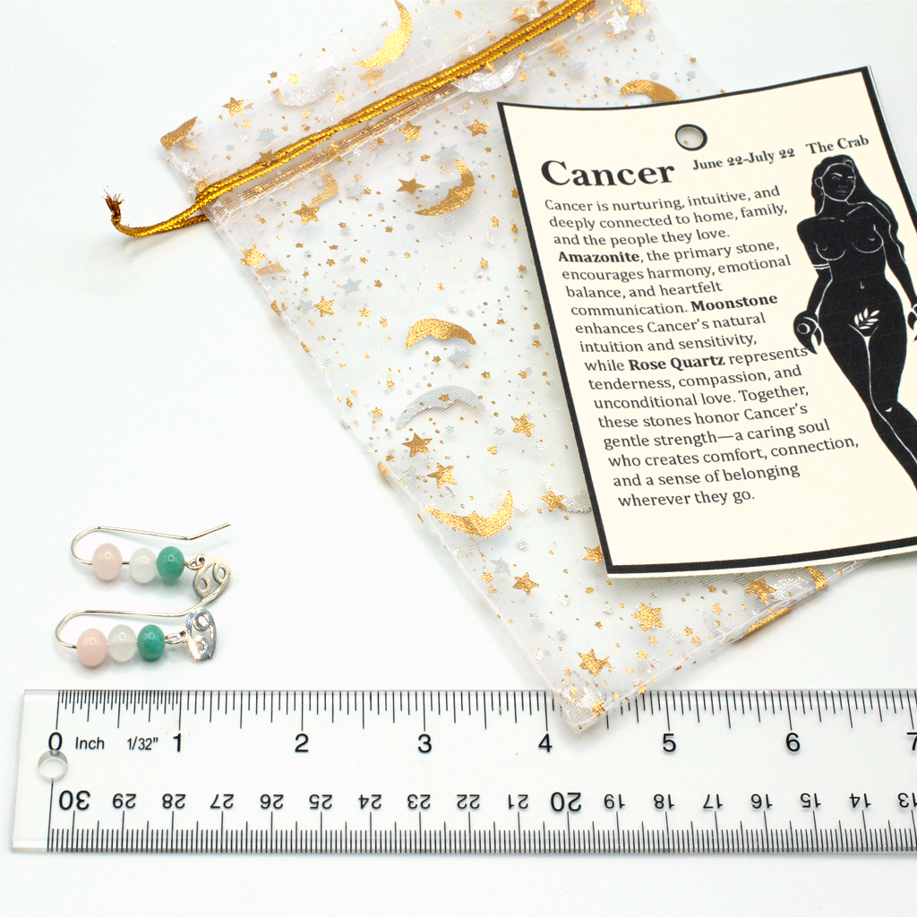 Cosmic Earrings - Cancer